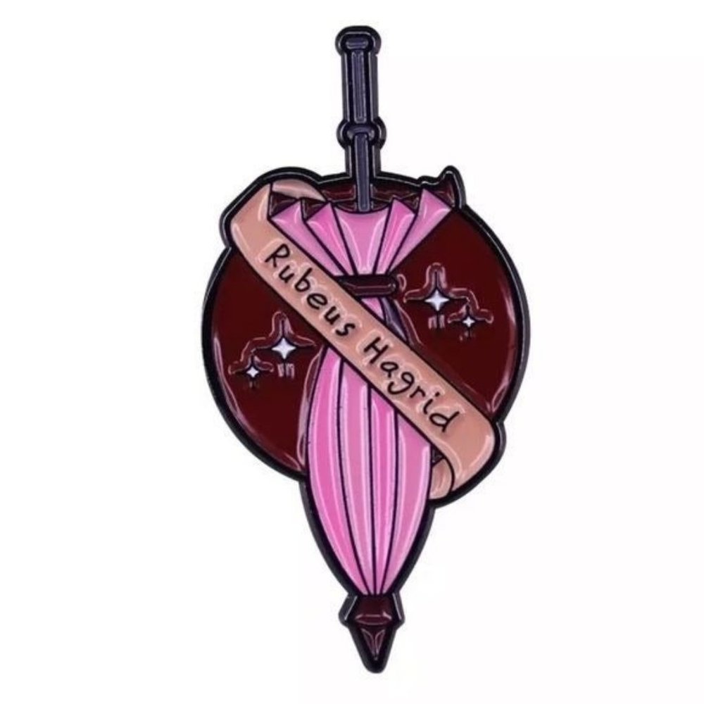 Hagrid’s Wand Harry Potter pin flair hogwarts rubeus umbrella